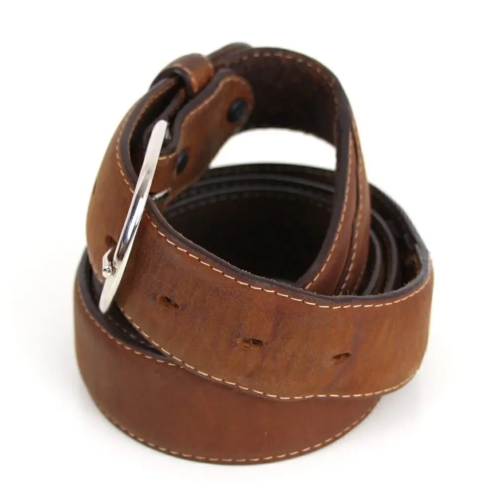 Silver Creek BROWN GENUINE LEATHER 1 3/8